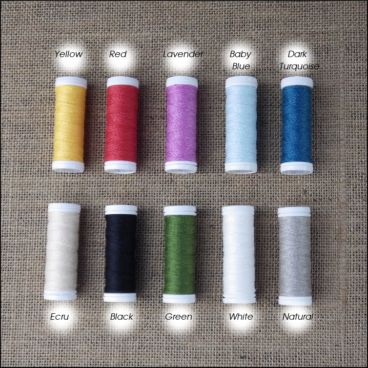 LINEN SEWING THREAD CHOICE OF COLOURS 70m eBay