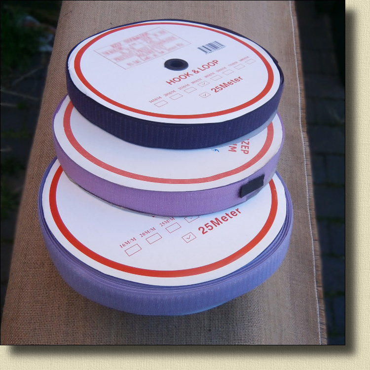 30mm Wide Sew On Tape Hook and Loop 25 Metres (1 Roll) eBay